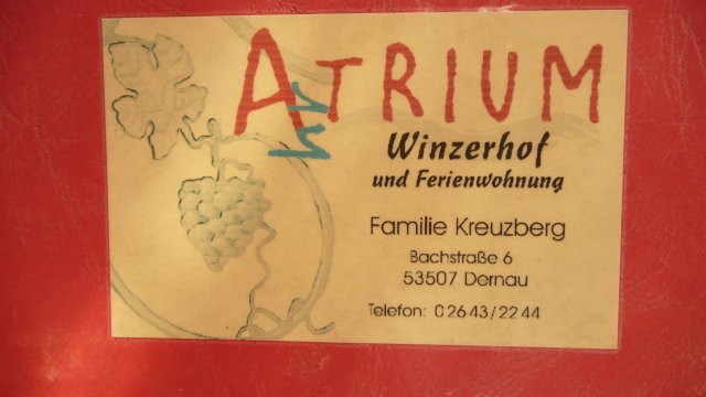 Atrium in Dernau