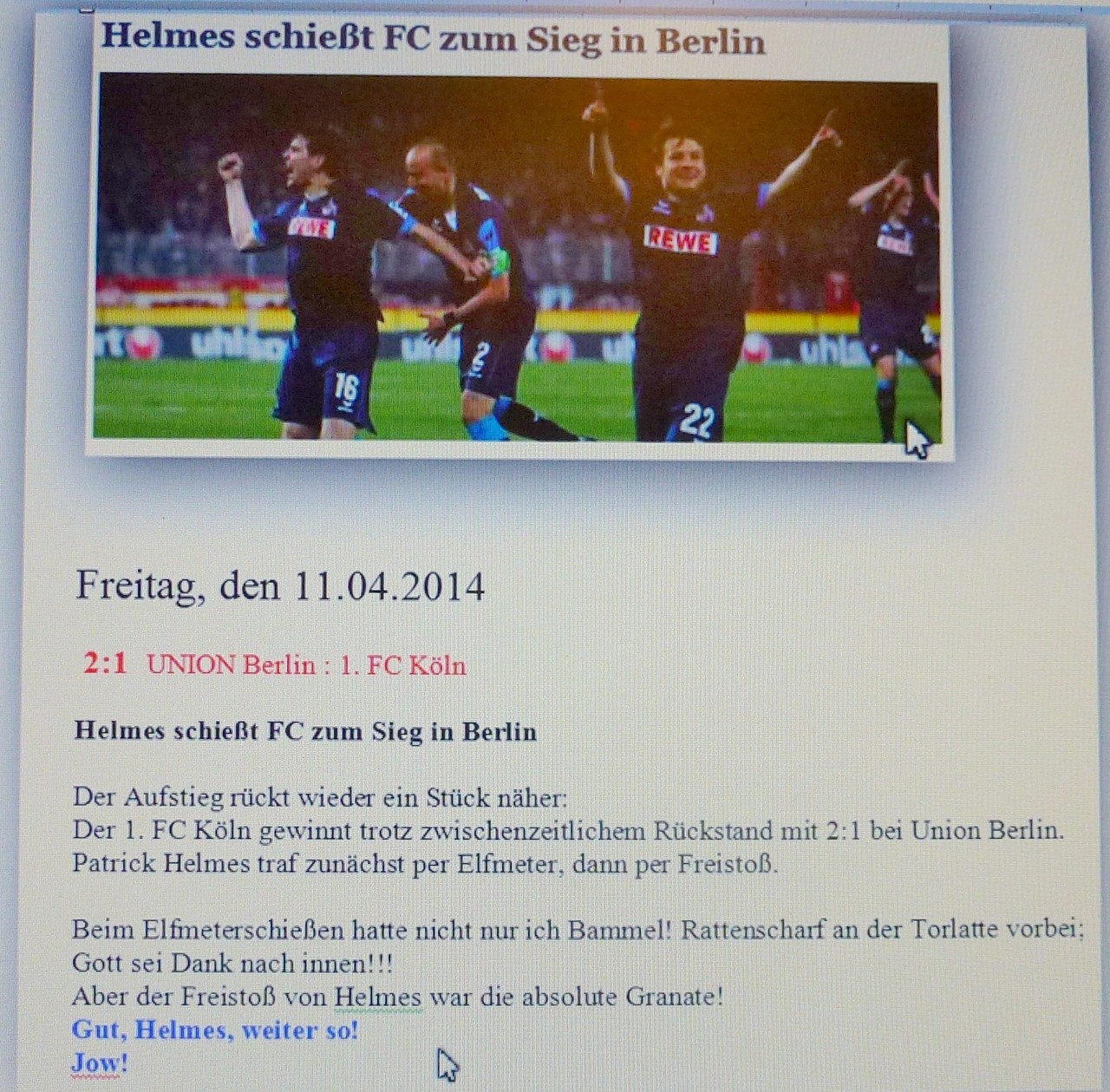 Helmes in Superform!